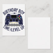 お誕生日おめでとう!レベルアップの時だ エンクロージャーカード (正面/裏面)