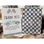 お誕生日おめでとう　レーシングカーのカード 招待状