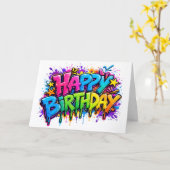 お誕生日おめでとう - 中を開けてね ... カード (黄色い花)