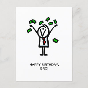 お誕生日おめでとう、兄貴! ポストカード