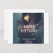 お誕生日おめでとう - 共犯者の姉妹へ - 姉 ポストカード (正面/裏面)