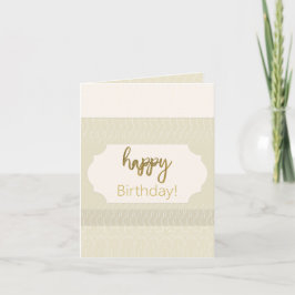 お誕生日おめでとう 北欧シンプル オーダーメイド 名前入りギフト ノートカード