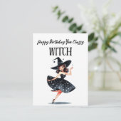 お誕生日おめでとう、品のある魔女さん ポストカード (スタンド正面)