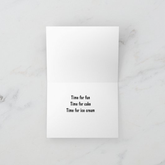 お誕生日おめでとう****孫**** カード (内部)