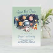 お誕生日おめでとう　宇宙の惑星　1st Birthday セーブザデート (スタンド正面)