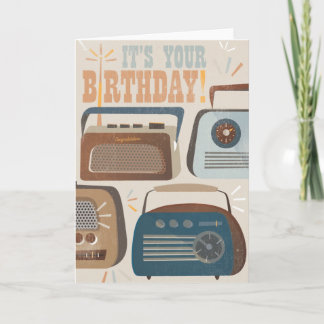 お誕生日おめでとう!折りたたみ式ノートカード カード