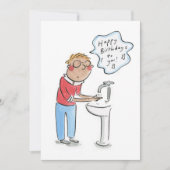 お誕生日おめでとう！ 招待状 (正面)