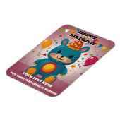 お誕生日おめでとう 招待状 マグネット (左側)