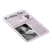 お誕生日おめでとう 新生児誕生のお知らせ マグネット (右側)