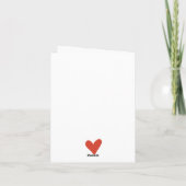 お誕生日おめでとう　父　祖父　など サンキューカード (裏面)