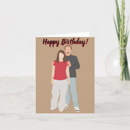 お誕生日おめでとう　父　祖父　など サンキューカード