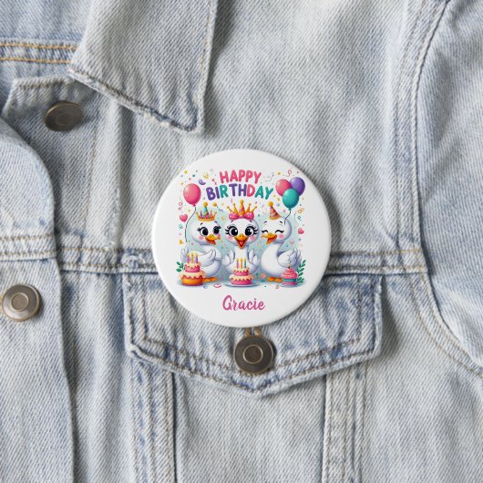 お誕生日おめでとう 缶バッジ (インサイチュ)