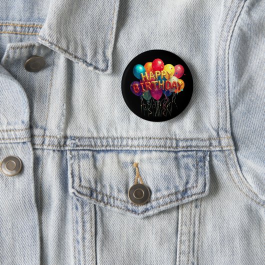 お誕生日おめでとう 缶バッジ (インサイチュ)