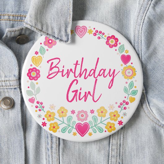 お誕生日おめでとう 缶バッジ (インサイチュ)
