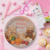 お誕生日おめでとう 豊かな収穫 ペーパープレート (パーティー)