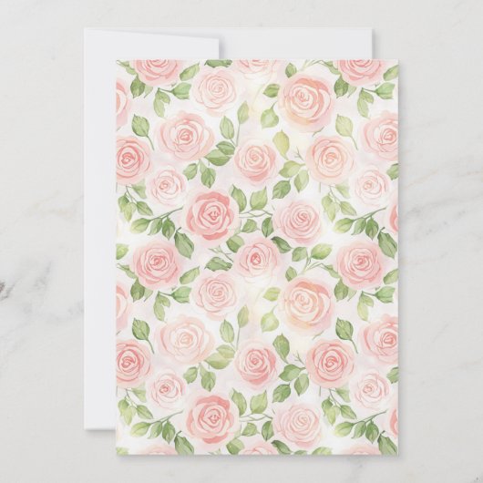 お誕生日おめでとう!豪華なケーキと風船でお祝いしよう 招待状 (裏面)