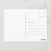 お誕生日おめでとう | ３段のケーキ ポストカード (裏面)