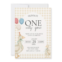 お誕生日おめでとう!1才のガチョウ