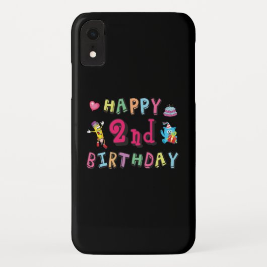 お誕生日おめでとう。2年b日 Case-Mate iPhoneケース (裏面)