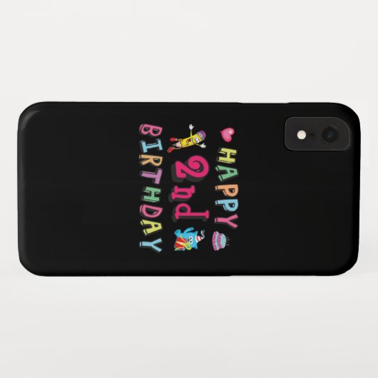 お誕生日おめでとう。2年b日 Case-Mate iPhoneケース (裏面(横))