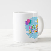 お誕生日おめでとう！-23769 ジャンボコーヒーマグカップ (正面右)