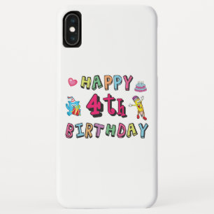 お誕生日おめでとう。4年b日 iPhone XS maxケース