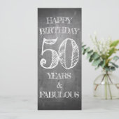 お誕生日おめでとう - 50歳 & ファビュラス (スタンド正面)