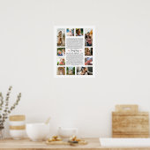 お誕生日おめでとう！70の愛する理由 フォトギフト ポスター (キッチン)