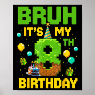 お誕生日おめでとう!8歳の僕はゲーマーだ! ポスター