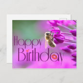 お誕生日おめでとう！ - Alles Gute zum Geburtstag！ ポストカード (正面/裏面)