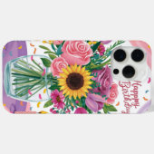 お誕生日おめでとう Case-Mate iPhoneケース (裏面 (横))