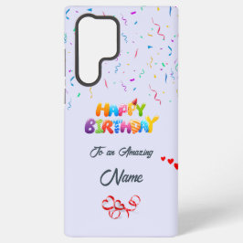 お誕生日おめでとう Samsung Galaxy S22 Ultra カーゼ Ultraケース