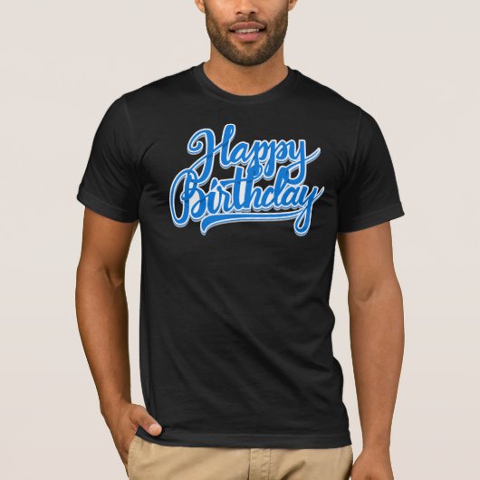 お誕生日おめでとう Tシャツ (正面)