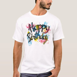 お誕生日おめでとう Tシャツ