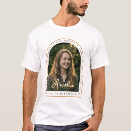 お誕生日おめでとうTシャツをオリジナルで作ろう|カスタム写真入り Tシャツ