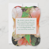 お誕生日にあなたを想ってる / 花 (裏面)