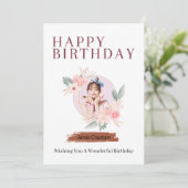 お誕生日に乾杯 招待状 (スタンド正面)