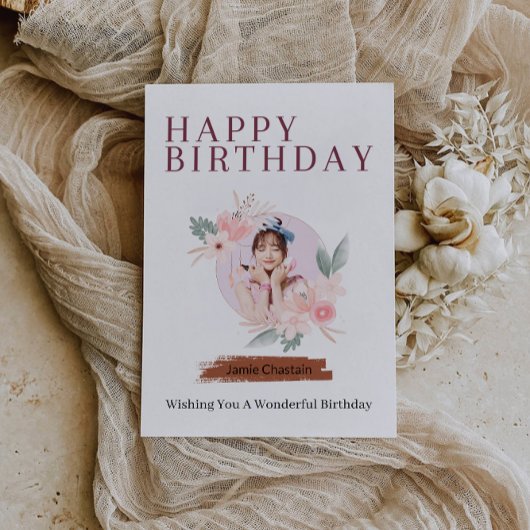 お誕生日に乾杯 招待状