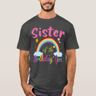 お誕生日のお姉ちゃん 虹色の誕生日 マッチング Tシャツ