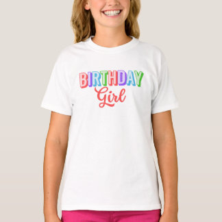 お誕生日のお嬢さん Tシャツ