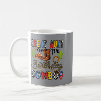 お誕生日のカウボーイ ウエスタン お誕生日おめでとう お偉いおばさん コーヒーマグカップ