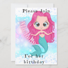 お誕生日の子供たち 招待状