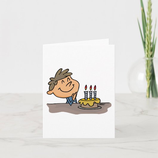 お誕生日の男の子 カード