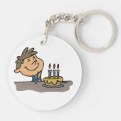 お誕生日の男の子 キーホルダー (裏面)