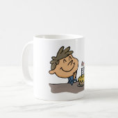 お誕生日の男の子 コーヒーマグカップ (正面左)