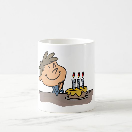 お誕生日の男の子 コーヒーマグカップ