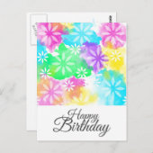 お誕生日の花 ポストカード (正面/裏面)