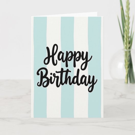 お誕生日アートカード カード (正面)