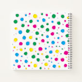 お誕生日カスタマイズ ノートブック (裏面)