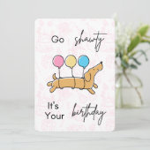 お誕生日カード/招待状 招待状 (スタンド正面)